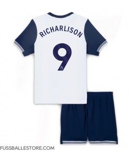 Günstige Tottenham Hotspur Richarlison #9 Heimtrikotsatz Kinder 2024-25 Kurzarm (+ Kurze Hosen)